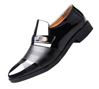 Herren Halbschuhe Leder Herren Anzugschuhe Oxford Derby Schuhe Brogues Lederschuhe Hochzeitsschuhe Schnürhalbschuhe Klassischer Business Schnürschuh Blau Gold Grau Rot Schwarz