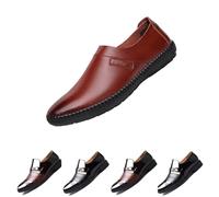 Herren Halbschuhe Leder Herren Anzugschuhe Oxford Derby Schuhe Brogues Lederschuhe Hochzeitsschuhe Schnürhalbschuhe Klassischer Business Schnürschuh Blau Gold Grau Rot Schwarz