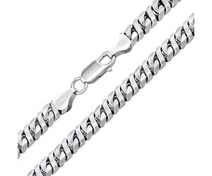 Herren Halskette aus Silber 925 DIESEL 6 mm variante 55 cm