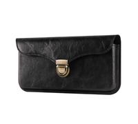 Herren Handy Gürteltasche mit Clip Leder, Hüfttasche Klein Leder Horizontal, Multifunktional Herren Bauchtasche Handytasche Camping Wandern Sport Outdoor Gürtel Clip Handyhülle mit Gürtelschlaufe