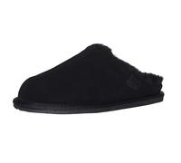 Herren Hausschuh Pantoffel aus Lammfell in 3 Farben TPR Sohle schwarz, 41