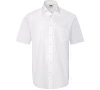 HAKRO Comfort Fit Hemd Kurzarm weiss