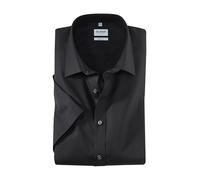 Herren Hemd "Level Five Body Fit" Kurzarm,Schwarz,Grösse 38