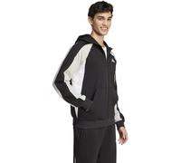 Sweatjacke mit Label-Stitching S men Black