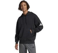 adidas Hoodie Essentials JF3587 - Loose-Fit, 3-Streifen, French-Terry - Herren XL schwarz/weiß