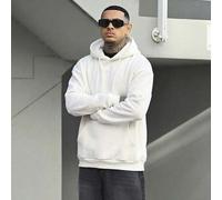 Herren-Hoodie mit langen Ärmeln, Kordelzug und Tasche aus Polyester, einfarbig, lässig, für Herbst/Winter geeignet | Ideal zum Tragen im Lagenlook | L