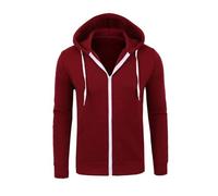 Herren-Hoodie-Sweatshirt-Jacken Leichter Langarm-Hoodie mit Reißverschluss Pullover Oberteile Hoodie Pullover Kapuzen-Sweatshirt Jacken Sweatshirt-Jacken Leichter Langarm-Hoodie mit Reißverschluss