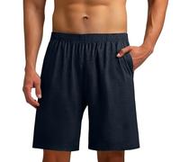 Herren Hose Kurz, Sweatshorts Herren, Shorts Sommer Freizeit Stretch Elastische Taille Mit Taschen Fashion Arbeitshose Jogginghose Kurz Mit Gummizug Leichte Sommer Shorts In Lockere Passform
