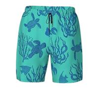 Herren Hose Kurz, Sweatshorts Herren, Shorts Sommer Freizeit Stretch Elastische Taille Mit Taschen Fashion Arbeitshose Leichte Luftige Lose Bermuda Klassiker Stretch Sommershorts Mit Gummizug