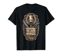 Herren Hufschmied Hufschmiede Occupational Hazard Horses Preisgünstiges Grafik-T-Shirt