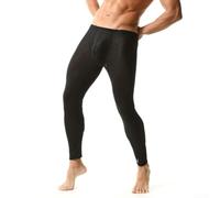 Herren Ice Silk Unterwäsche Lang Atmungsaktiv | Transparentes Mesh Design, dünn und leicht, verfügbar in Schwarz, für weiß, und Grau, Größen S bis XL(Black XL)