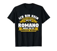 Herren Ich Bin kein Klugscheisser Romano Preisgünstiges Grafik-T-Shirt