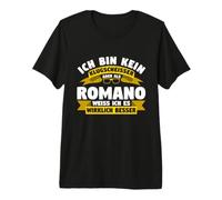 Herren Ich Bin kein Klugscheisser Romano Premium T-Shirt