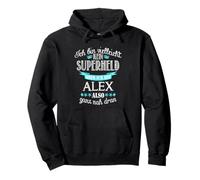 Herren Ich bin kein Superheld - ich bin Alex Pullover Hoodie