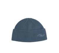 Herren Jack & Jones Gerippte Mütze | Kurze Winter Beanie Kopfbedeckung | Hipster Recycelt JACAIR, Größen:One Size, Farben:Blau