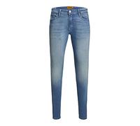 Herren Jack & Jones Jeans Tim Straight Legs Slim Fit Flat Front Tim ORIGINAL, Farben:Dunkelblau-2, Größe Jeans:29W / 32L