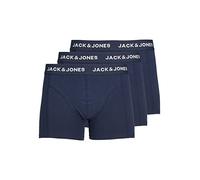JACK & JONES Herren Boxershorts 'ANTHONY' navy, Größe L, 4408519 Navy L