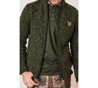 Herren Jacke - MALTE - Krüger Buam - 098709-000-0057 - Strickjacke - Trachtenjacke Oliv - Gr. - S