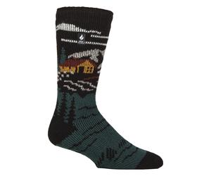 Herren-Jacquard-Wärmesocken für den Winter EU 39 - 45