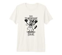 Herren Jakob - Jungen Name mit süßem Teufel - Born to Misbehave Premium T-Shirt