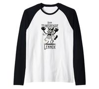 Herren Jakob - Jungen Name mit süßem Teufel - Born to Misbehave Raglan