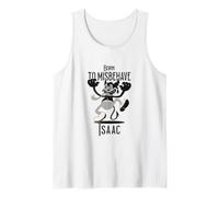 Herren Jakob - Jungen Name mit süßem Teufel - Born to Misbehave Tank Top
