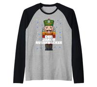Herren Jakob Nussknacker Weihnachten Raglan