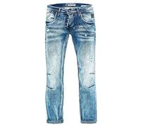 Herren Jeans Rusty Neal Jeanshose 'Ruben' Regular Fit 'DIE ETWAS ANDERE Jeans' Stretch Denim, Hosengröße:40W / 34L, Denim Color:8442-38