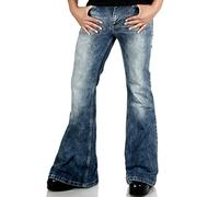 Herren Jeans Schlaghose Star Random 70er Look 28/32
