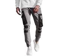 Herren Jogger Pants Techwear Hip Hop Haremshose Streetwear Tactical Track Pants Jogger Cargo Pants Baggy Streetwear Punk Hose Herren Cargohose Arbeit Kampf Jogginghose Sweatpants
