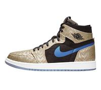 Herren Jordan 1 Zoom Air CMFT GC Gold Laser Gold/BRT Concord-Blk (DQ0659 700), Gold, 42.5 EU