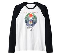 Herren Journey Japan 1981 Scarab Beetle Music Vintage Band Raglan
