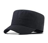 Herren Kappe Hut Dad Big Size Flat Cap Männlich Im Freien Übergroße Sonnenhut Männer Und Frauen Caual Große Größen Baseball Caps-Pure_Black_62-68Cm