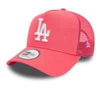 New Era A-Frame Trucker League Ess MLB Los Angeles Dodgers Pink Unisex one size Pink one size