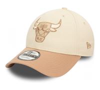 New Era 9Forty Strap Cap - Colour Block Chicago Bulls beige