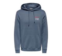 Herren-Kapuzenpulli von der Marke Only & Sons. Der Kapuzenpulli ist aus hochwertiger Baumwolle gefertigt und wunderbar angenehm zu tragen. Marke: Only & SonsModellname: Keane Hoodie Kategorie: Herren-