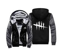 Herren Kapuzenpullover Jacke Pullover für Dead Daylight Camouflage Hoodie Casual Sweatshirt Warm Hooded Jacket Stitching Long Sleeve Zip Tops-C||L
