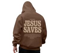 Herren Kapuzenpullover mit Rückenprint Aesthetic Y2k Hip Hop Hoodie Baggy Teenager Jungen Sweatshirt Hoody Shirt Langarmshirt Männer Langarm Pulli Pullover für Sport Fitness Outdoor Übergangsjacke