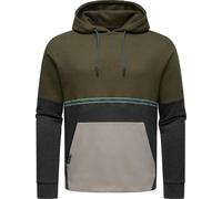 Herren Kapuzensweatshirt "Blocky Hoody" Dark Olive XXL