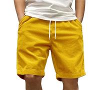 Herren Klassische Shorts Cordhose Herren Breitcord Kurz Herren Leicht Boardshorts Mit Gummizug Trainingsshorts Regulär Fit Trekking Shorts Loose Beach Short Cargoshorts Einfarbig Sportshorts