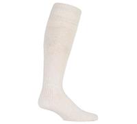 Herren Kniestrümpfe zum Angeln | Socken Snob | Ideal zum Angeln | 2 Farben - Creme EU 39 - 45