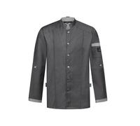 Greiff | Herren | Kochjacke Bikerstyle | 55721.6910 | denimoptik...