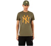 Herren-Kurzarmshirt New Era MLB SEASONAL TEAM LOGO TEE NEW YORK YANKEES grün 12553355 - L