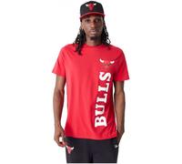 Herren-Kurzarmshirt New Era NBA TEAM COLOUR TEE CHICAGO BULLS rot 60416365 - L