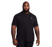 Nike Herren Club Ss Polo Pique T-Shirt, Black/White, S