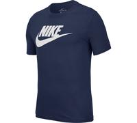 Nike Herren T-Shirt Icon Futura AR5004-411 XS Midnight Navy/White