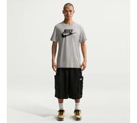 NIKE Sportswear T-Shirt Herren 066 - dk grey heather/black L