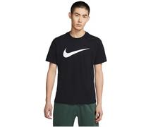 Nike Mens M NSW Tee ICON Swoosh T-Shirt, Black/(White), 4XL-T