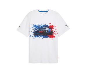 Herren-Kurzarmshirt Puma BMW MMS GRAPHIC TEE MONO weiß 632912-02 - M