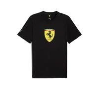 Herren-Kurzarmshirt Puma FERRARI SPORTSWEAR COLORED SHIELD TEE schwarz 632783-01 - M